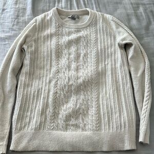 Bass Cream White Sweater